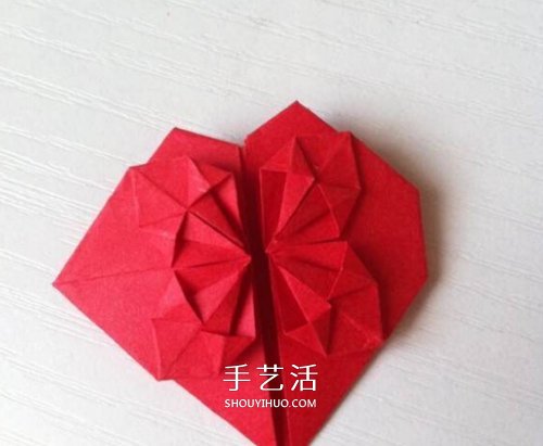 情人節(jié)創(chuàng)意折紙 愛(ài)的“心花怒放”折紙圖解 -  rpnrmr.com