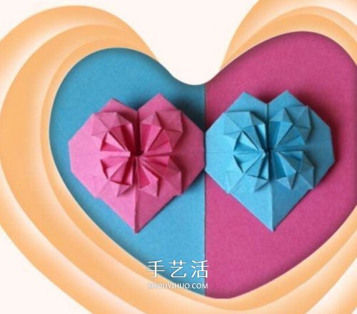 情人節(jié)創(chuàng)意折紙 愛(ài)的“心花怒放”折紙圖解 -  rpnrmr.com