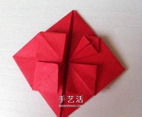 情人節(jié)創(chuàng)意折紙 愛(ài)的“心花怒放”折紙圖解 -  rpnrmr.com