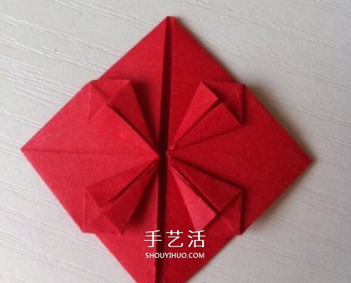情人節(jié)創(chuàng)意折紙 愛(ài)的“心花怒放”折紙圖解 -  rpnrmr.com
