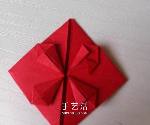 情人節(jié)創(chuàng)意折紙 愛(ài)的“心花怒放”折紙圖解 -  rpnrmr.com