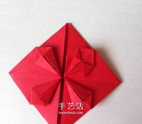 情人節(jié)創(chuàng)意折紙 愛(ài)的“心花怒放”折紙圖解 -  rpnrmr.com