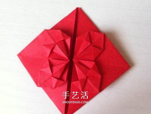 情人節(jié)創(chuàng)意折紙 愛(ài)的“心花怒放”折紙圖解 -  rpnrmr.com