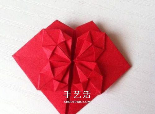 情人節(jié)創(chuàng)意折紙 愛(ài)的“心花怒放”折紙圖解 -  rpnrmr.com