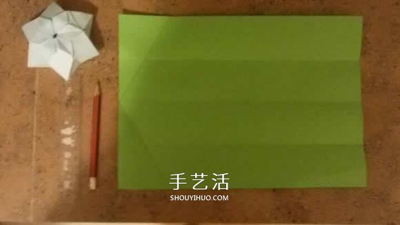 漂亮紙花的折法 手工折紙六角星花的步驟圖解 -  rpnrmr.com
