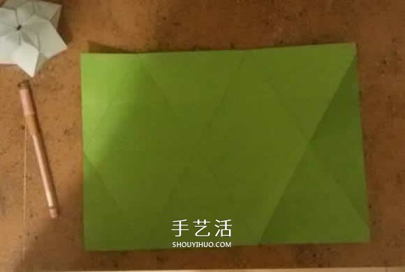 漂亮紙花的折法 手工折紙六角星花的步驟圖解 -  rpnrmr.com