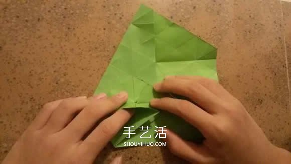 漂亮紙花的折法 手工折紙六角星花的步驟圖解 -  rpnrmr.com