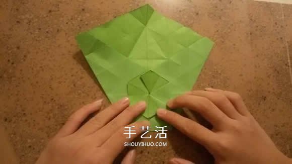 漂亮紙花的折法 手工折紙六角星花的步驟圖解 -  rpnrmr.com