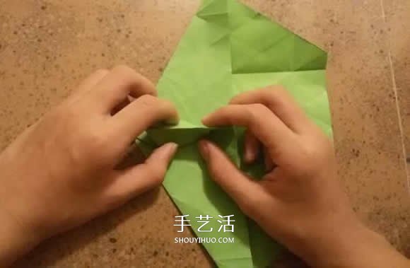 漂亮紙花的折法 手工折紙六角星花的步驟圖解 -  rpnrmr.com