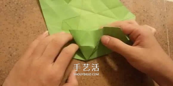 漂亮紙花的折法 手工折紙六角星花的步驟圖解 -  rpnrmr.com