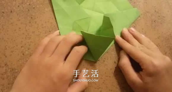 漂亮紙花的折法 手工折紙六角星花的步驟圖解 -  rpnrmr.com