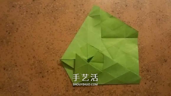 漂亮紙花的折法 手工折紙六角星花的步驟圖解 -  rpnrmr.com