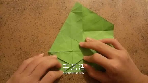 漂亮紙花的折法 手工折紙六角星花的步驟圖解 -  rpnrmr.com