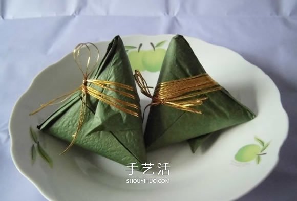 端午節(jié)手工制作 折紙粽子的折法詳細(xì)步驟圖 -  rpnrmr.com