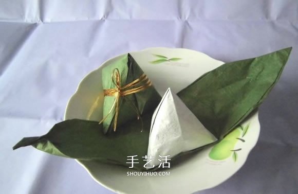 端午節(jié)手工制作 折紙粽子的折法詳細(xì)步驟圖 -  rpnrmr.com
