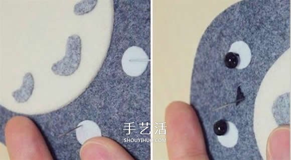 自制卡通鑰匙包的方法 手工布藝龍貓鑰匙包制作 -  rpnrmr.com