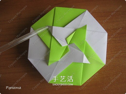 情人節(jié)八角盒子的折法 漂亮情人節(jié)禮品盒折紙 -  rpnrmr.com