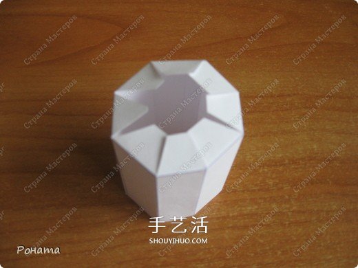 情人節(jié)八角盒子的折法 漂亮情人節(jié)禮品盒折紙 -  rpnrmr.com