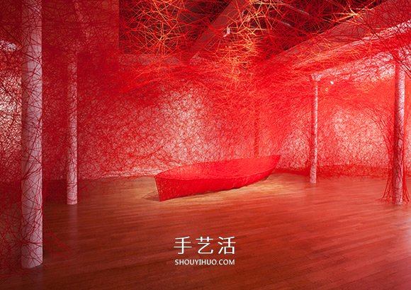 Chiharu Shiota塩田千春的大型針線裝置藝術(shù) -  rpnrmr.com