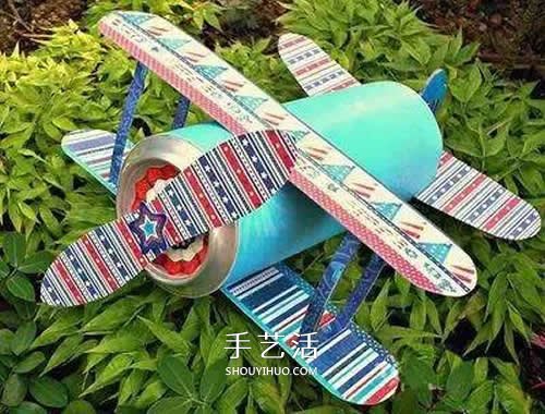 小學(xué)生手工小制作 用易拉罐做飛機(jī)模型的方法 -  rpnrmr.com