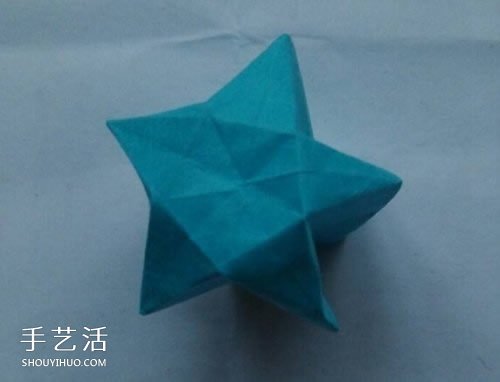 復(fù)雜立體五角星的折法 有難度的星星折紙圖解 -  rpnrmr.com