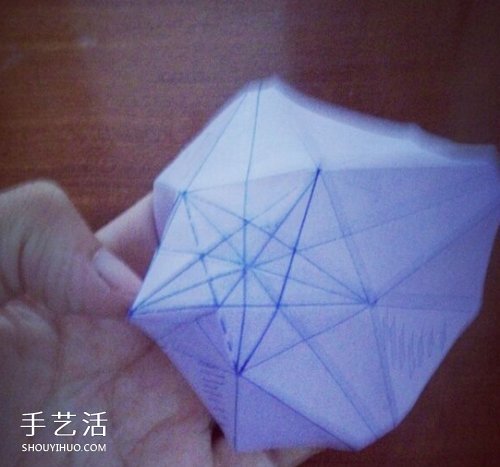 復(fù)雜立體五角星的折法 有難度的星星折紙圖解 -  rpnrmr.com