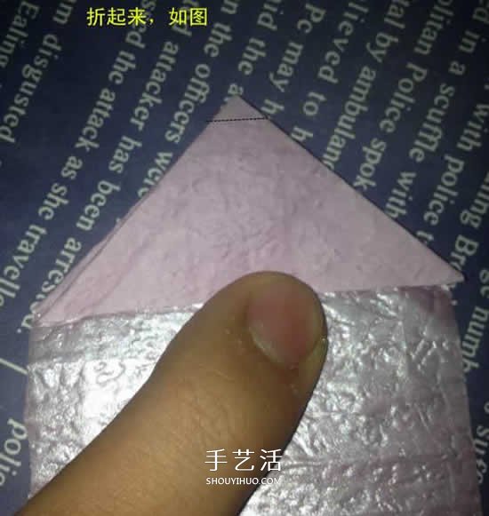齒輪玫瑰的折紙方法 長(zhǎng)條紙折紙玫瑰花圖解 -  rpnrmr.com