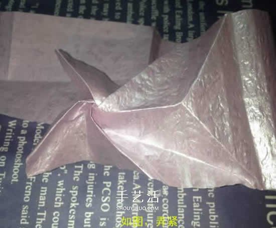 齒輪玫瑰的折紙方法 長(zhǎng)條紙折紙玫瑰花圖解 -  rpnrmr.com