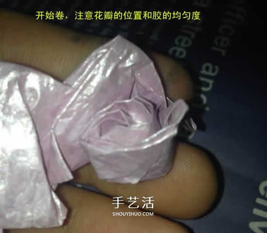 齒輪玫瑰的折紙方法 長(zhǎng)條紙折紙玫瑰花圖解 -  rpnrmr.com