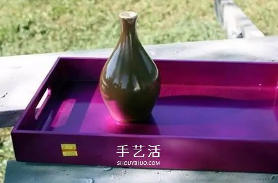 瓶蓋廢物利用 把木托盤(pán)改造成泡茶墊子的方法 -  rpnrmr.com
