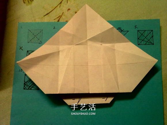 萌神折紙教程 可愛立體大白的折法圖解步驟 -  rpnrmr.com
