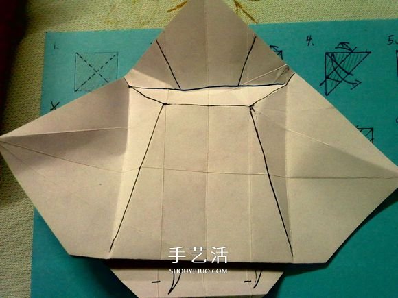 萌神折紙教程 可愛立體大白的折法圖解步驟 -  rpnrmr.com