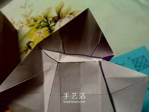 萌神折紙教程 可愛立體大白的折法圖解步驟 -  rpnrmr.com