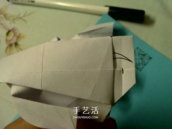 萌神折紙教程 可愛立體大白的折法圖解步驟 -  rpnrmr.com