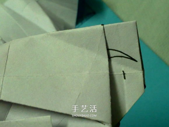 萌神折紙教程 可愛立體大白的折法圖解步驟 -  rpnrmr.com