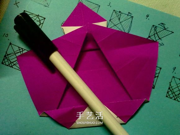 萌神折紙教程 可愛立體大白的折法圖解步驟 -  rpnrmr.com