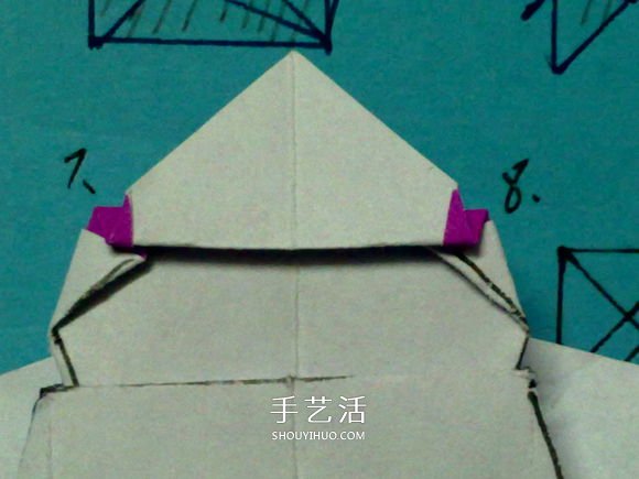 萌神折紙教程 可愛立體大白的折法圖解步驟 -  rpnrmr.com