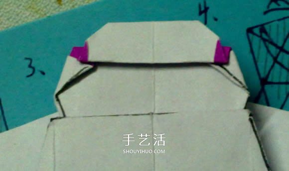 萌神折紙教程 可愛立體大白的折法圖解步驟 -  rpnrmr.com