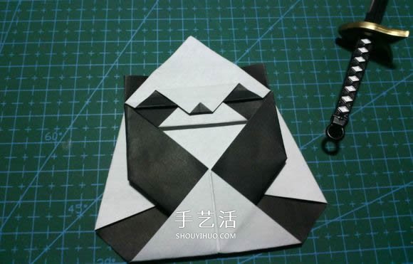 折一只國寶出來！可愛大熊貓的折紙方法圖解 -  rpnrmr.com