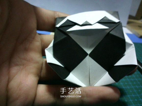 折一只國寶出來！可愛大熊貓的折紙方法圖解 -  rpnrmr.com