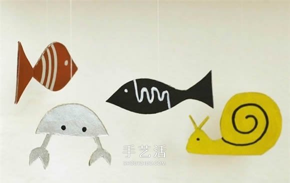 親手做一個(gè)玩具魚缸 廢紙箱制作小魚缸的圖片 -  rpnrmr.com