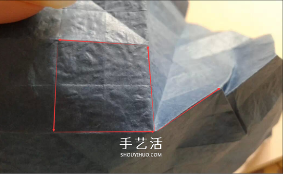 折紙玫瑰花教程 漂亮貝利爾玫瑰的折法步驟 -  rpnrmr.com