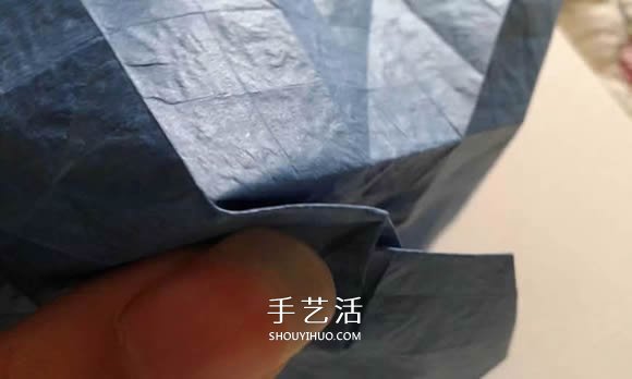 折紙玫瑰花教程 漂亮貝利爾玫瑰的折法步驟 -  rpnrmr.com