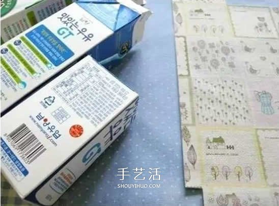 牛奶盒手工制作收納盒 簡單牛奶盒子廢物利用 -  rpnrmr.com