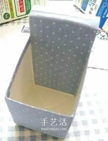 牛奶盒手工制作收納盒 簡單牛奶盒子廢物利用 -  rpnrmr.com