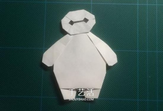 兒童手工折紙大白圖解 簡(jiǎn)單又可愛(ài)大白的折法 -  rpnrmr.com