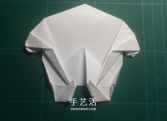 兒童手工折紙大白圖解 簡(jiǎn)單又可愛(ài)大白的折法 -  rpnrmr.com