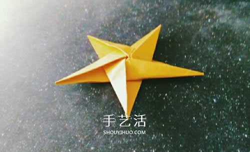 立體小星星的折法圖解 漂亮五角星怎么折教程 -  rpnrmr.com