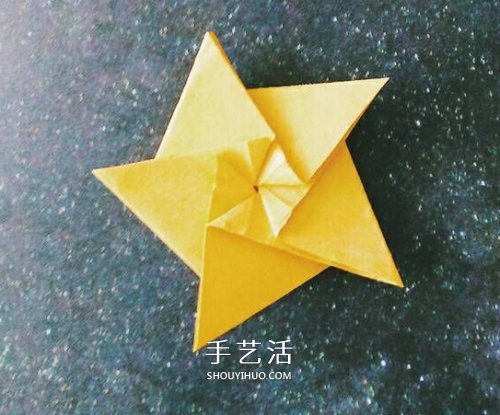 立體小星星的折法圖解 漂亮五角星怎么折教程 -  rpnrmr.com