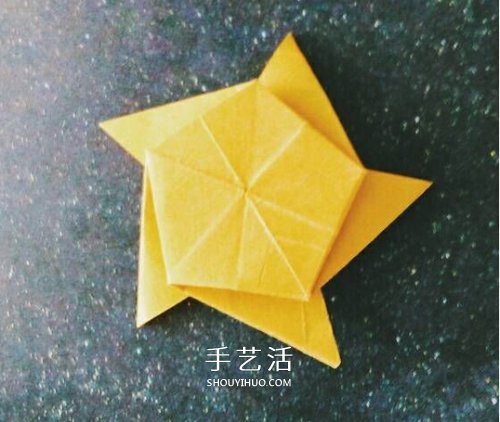 立體小星星的折法圖解 漂亮五角星怎么折教程 -  rpnrmr.com